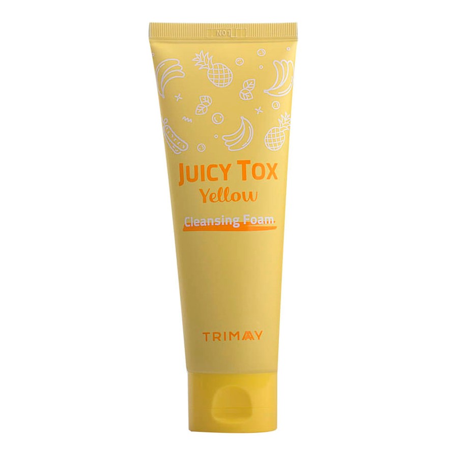 Пенка с экстрактами банана и ананаса Trimay Juicy Tox Yellow Cleansing Foam