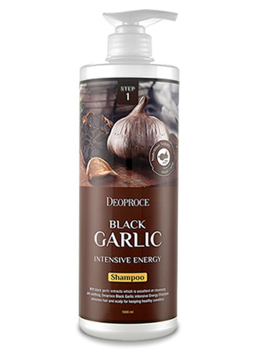 Шампунь против выпадения с экстрактом черного чеснока Deoproce Black Garlic Intensive Energy Shampoo