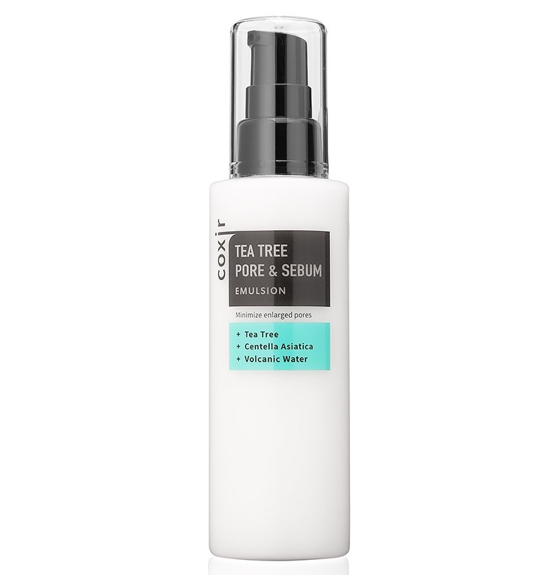 Матирующая эмульсия с чайным деревом Coxir Tea Tree Pore & Sebum Emulsion