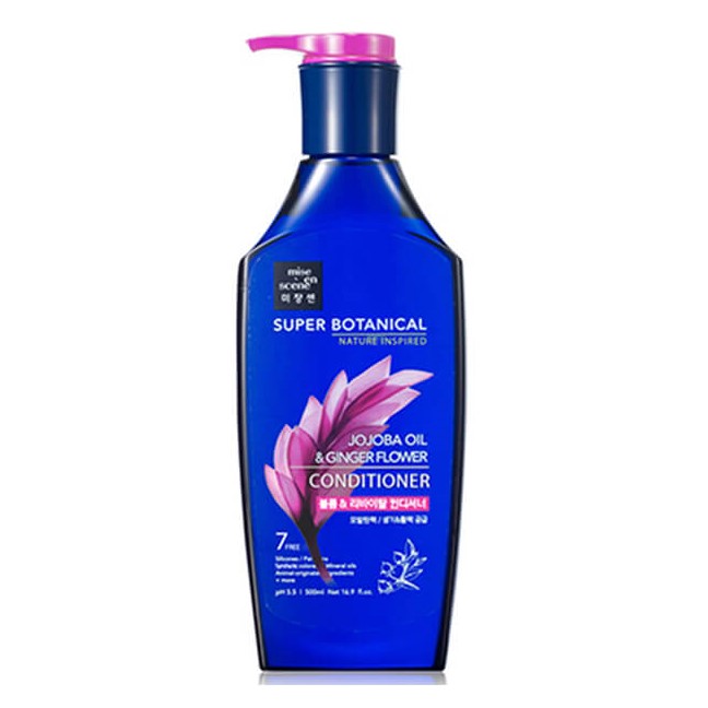 Кондиционер для волос с маслом жожоба и имбирем Mise En Scene Super Botanical Volume & Revital Conditioner Jojoba Oil & Ginger Flower 