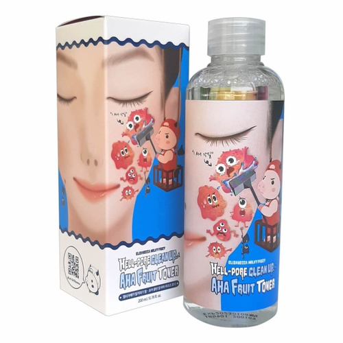 Пилинг-тоник с фруктовыми кислотами Elizavecca Hell-Pore Clean Up Aha Fruit Toner