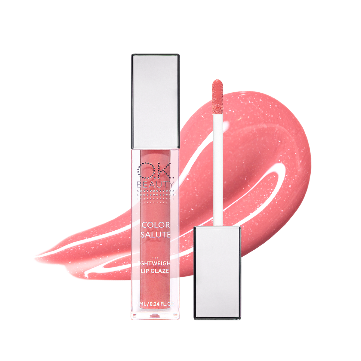 Легкий сияющий блеск для губ OK BEAUTY Color Salute Lip Glaze