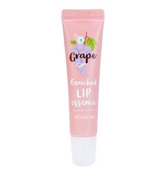 Эссенция для губ с виноградом Welcos Around Me Enriched Lip Essence Grape