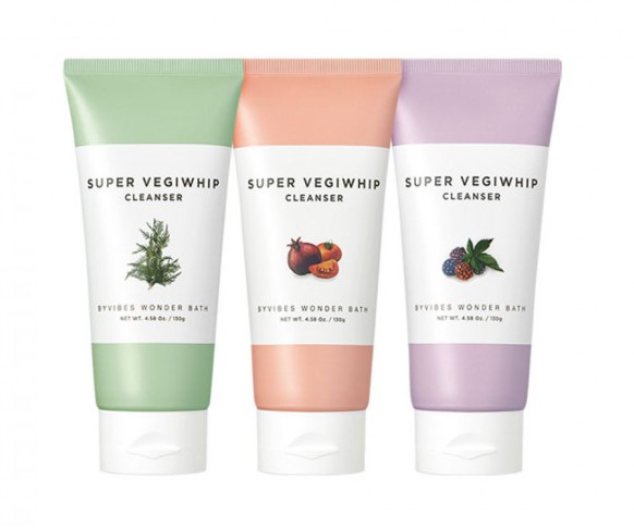 Очищающая пенка для умывания Wonder Bath Super Vegiwhip Cleanser