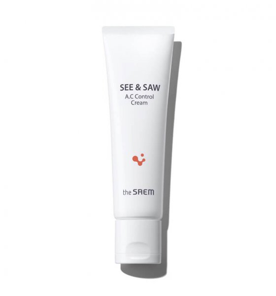 Крем для кожи склонной к жирности The Saem See & Saw A.C Control Cream