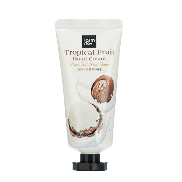 Крем для рук с маслом ши Farmstay Tropical Fruit Hand Cream Moist Full Shea Butter