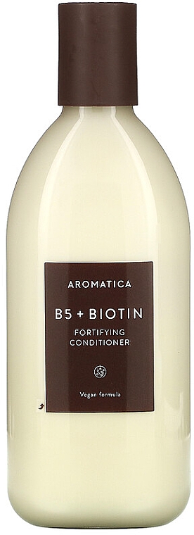 Укрепляющий кондиционер с витамином B5 и биотином Aromatica B5+Biotin Fortifying Conditioner