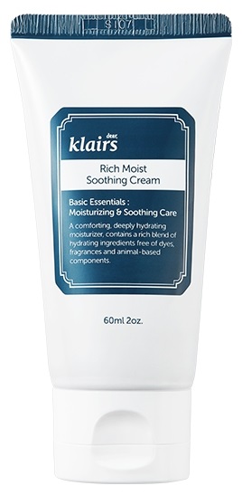 Крем для глубокого увлажнения кожи Klairs Rich Moist Soothing Cream