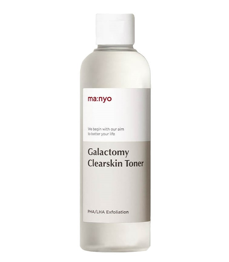 Очищающий тонер с кислотами и галактомисисом Manyo Galactomy Clearskin Toner