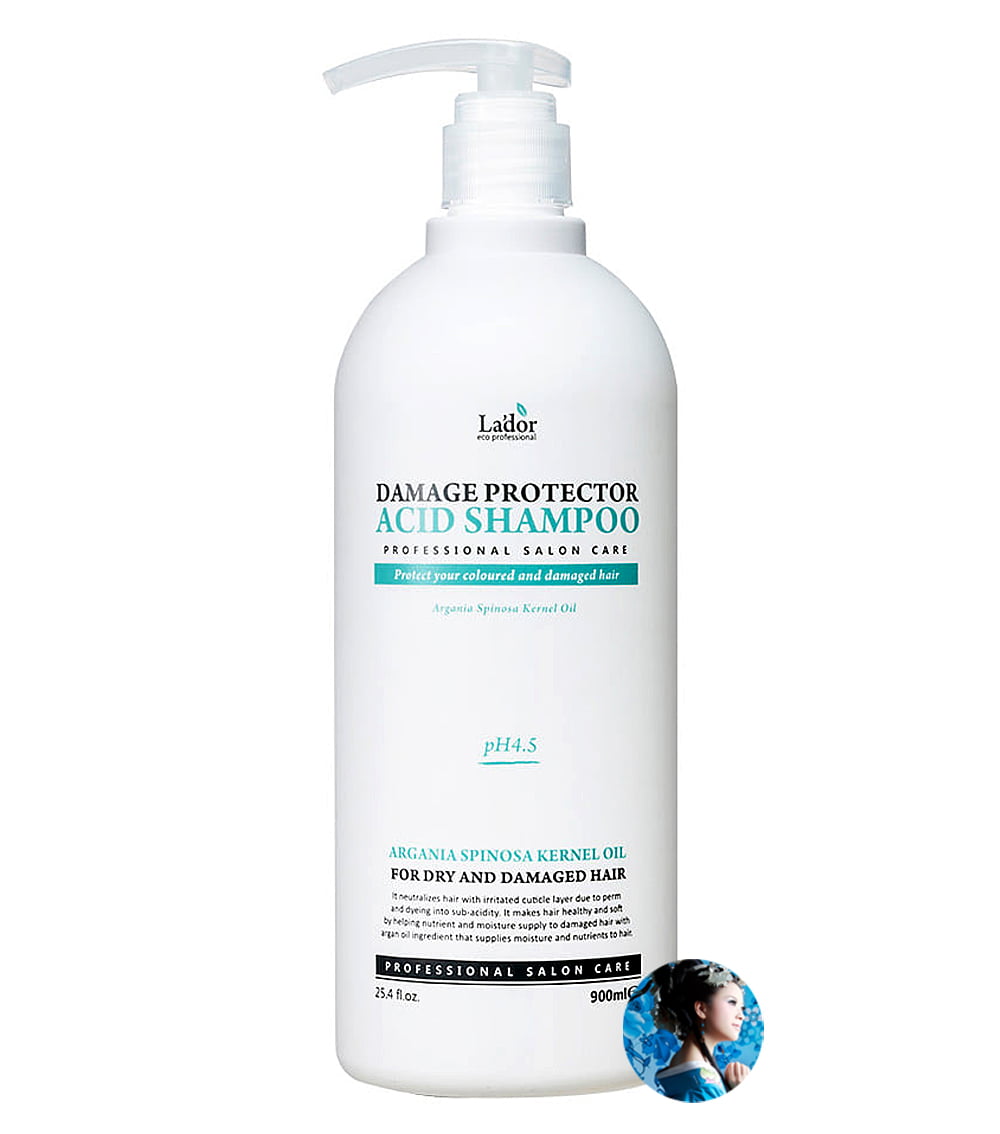 Шампунь для волос с аргановым маслом Lador Damaged Protector Acid Shampoo