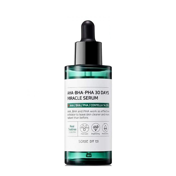 Сыворотка для проблемной кожи с AHA BHA PHA кислотами Some By Mi AHA BHA PHA 30 Days Miracle Serum