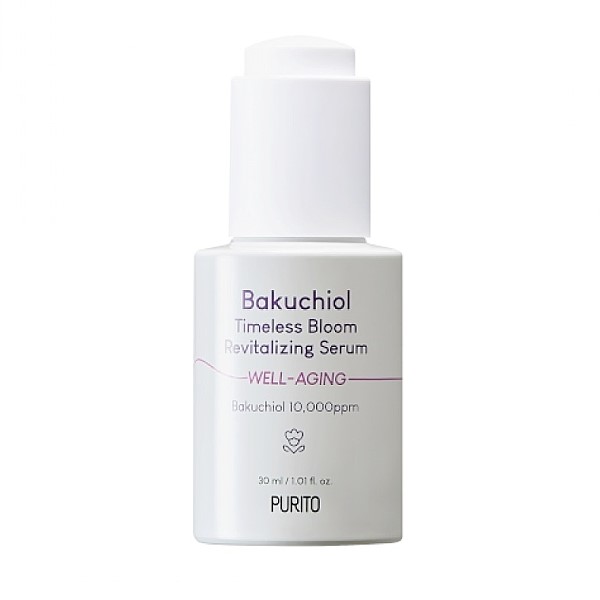 Антивозрастная сыворотка с бакучиолом Purito Bakuchiol Timeless Bloom Revitalizing Serum 