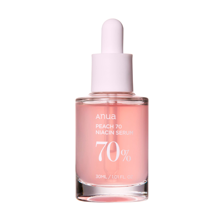 Тонизирующая сыворотка для сияния и улучшения цвета лица Anua Peach 70% Niacin Serum 