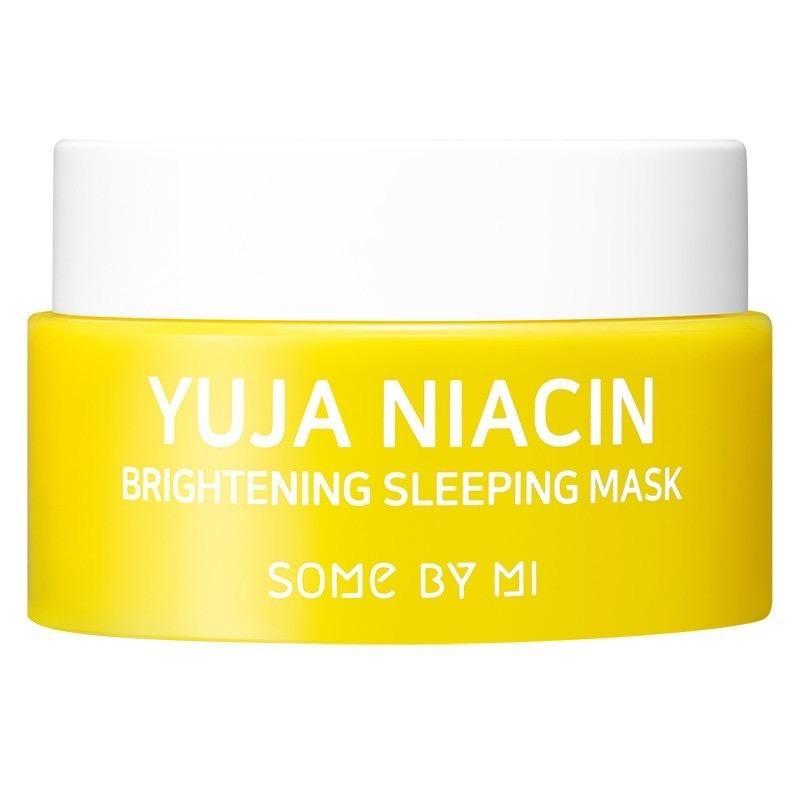 Ночная осветляющая маска для сияния кожи Some By Mi Yuja Niacin 30 Days Miracle Brightening Sleeping Mask