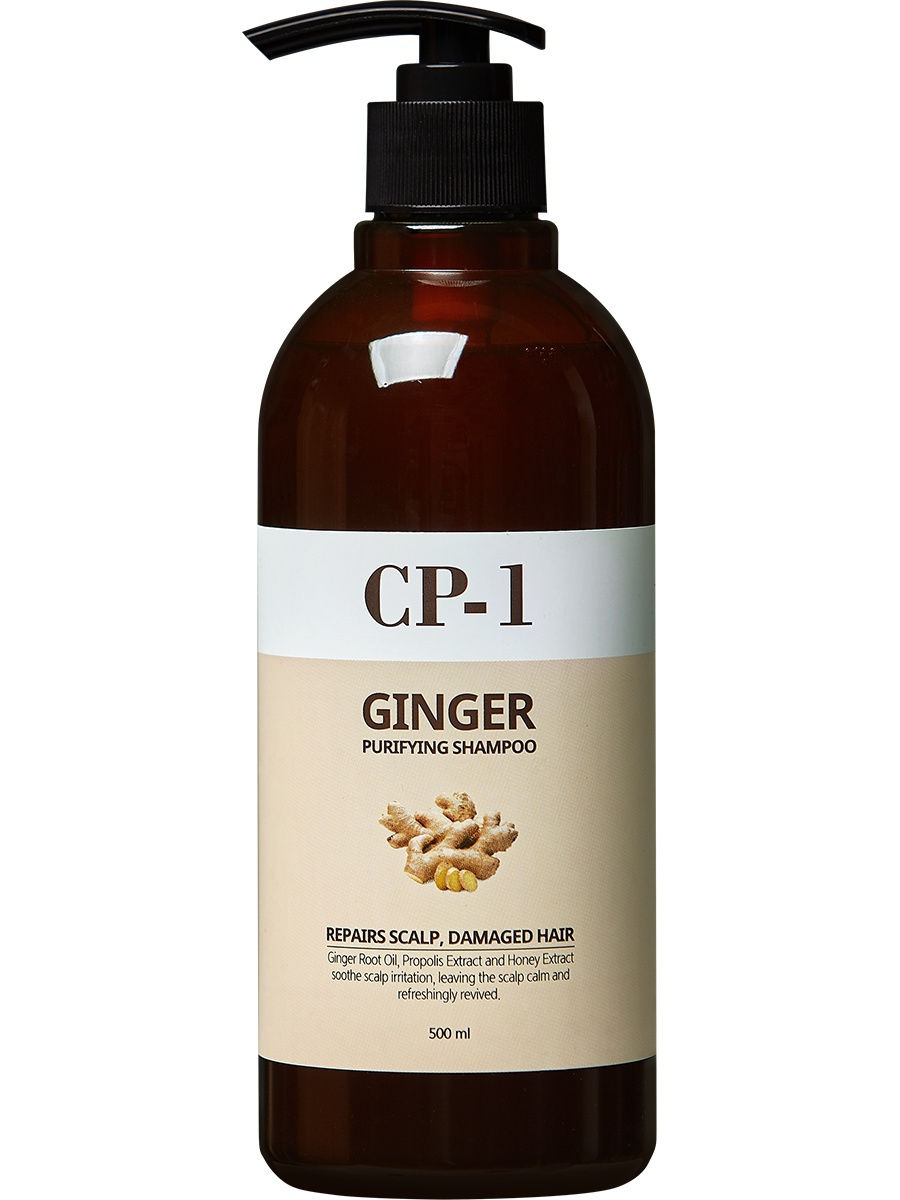 Шампунь для волос на основе экстракта имбиря Esthetic House CP-1 Ginger Purifying Shampoo