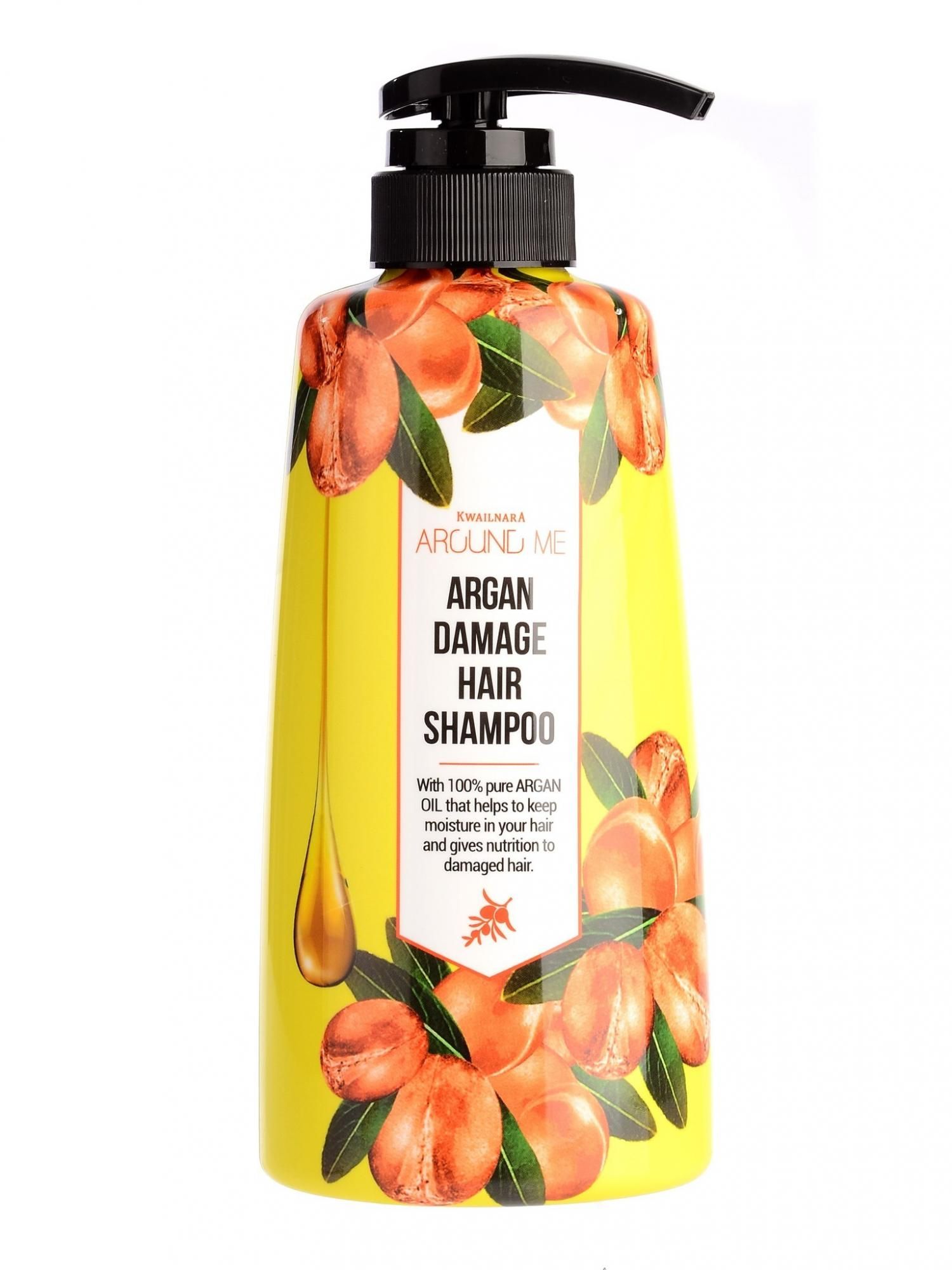 Питательный шампунь с аргановым маслом Welcos Around me Argan Hair Shampoo
