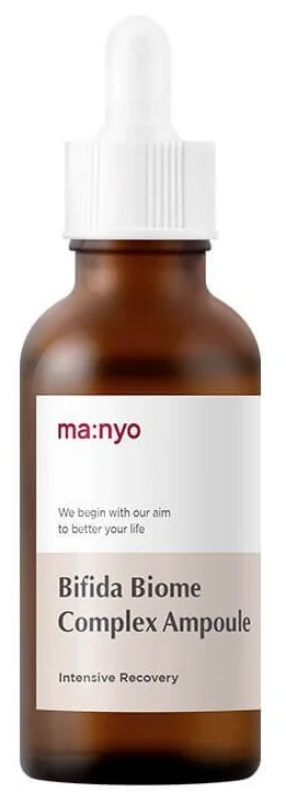 Омолаживающая ампула с лизатом бифидобактерий Manyo Bifida Biome Complex Ampoule