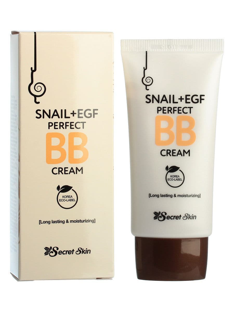 ББ-крем с муцином улитки и EGF фактором Secret Skin Snail+EGF Perfect BB Cream