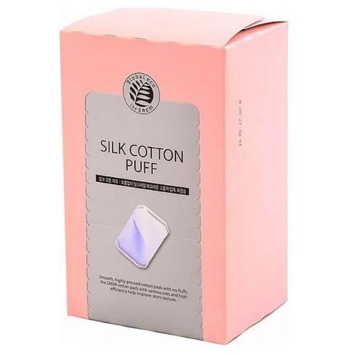 Спонжи косметические шелковые The Saem Silk Cotton Puff