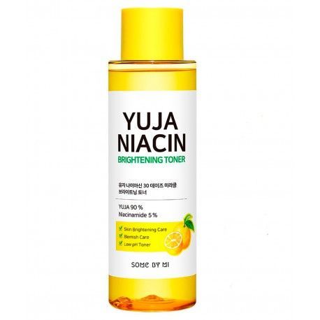 Тонер с экстрактом юдзу для выравнивания тона и сияния кожи Some By Mi Yuja Niacin Brightening Toner