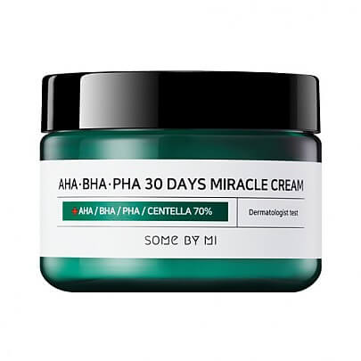 Крем для проблемной кожи с AHA-BHA-PHA кислотами Some By Mi AHA BHA PHA 30 Days Miracle Cream