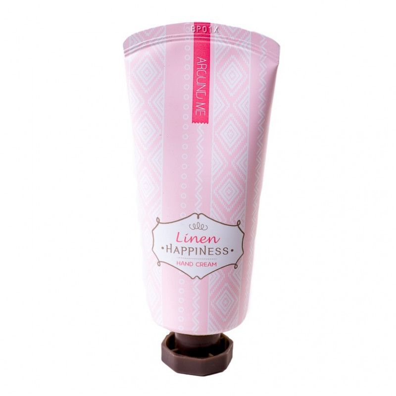 Крем для рук лён Welcos Around Me Happniness Hand Cream Linen