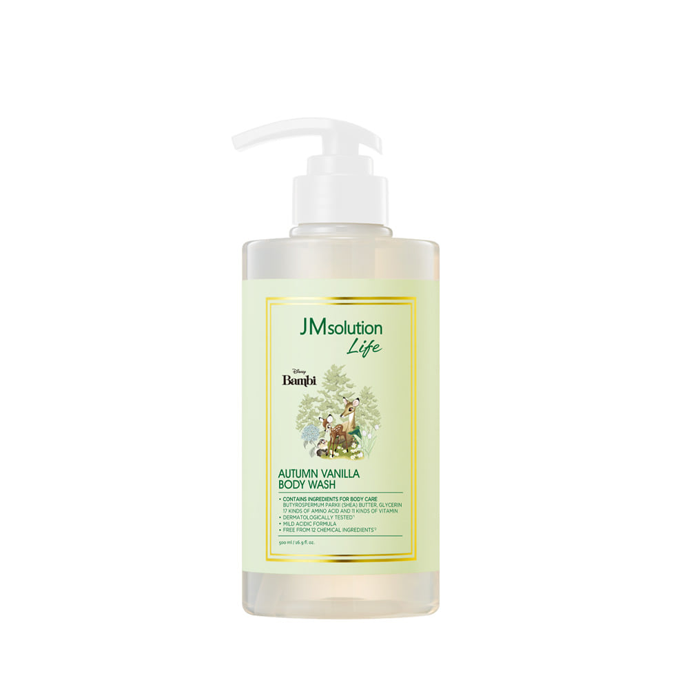Гель для душа с ароматом ванили JMSolution Life Disney Collection Autumn Vanilla Body Wash