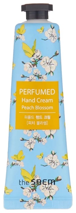 Парфюмированый крем для рук "Цветы персика" The Saem Perfumed Hand Cream Peach Blossom