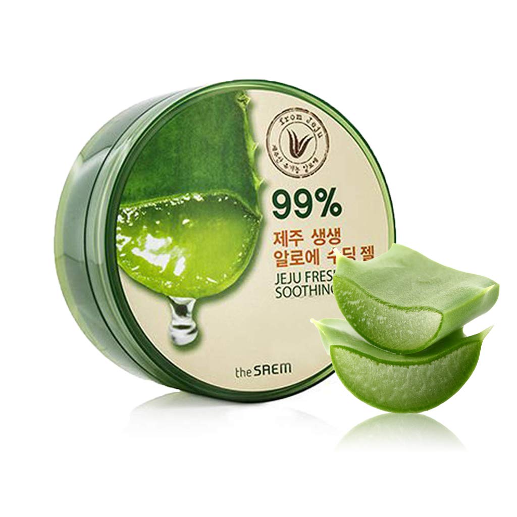 Универсальный гель с алоэ The Saem Jeju Fresh Aloe Soothing Gel