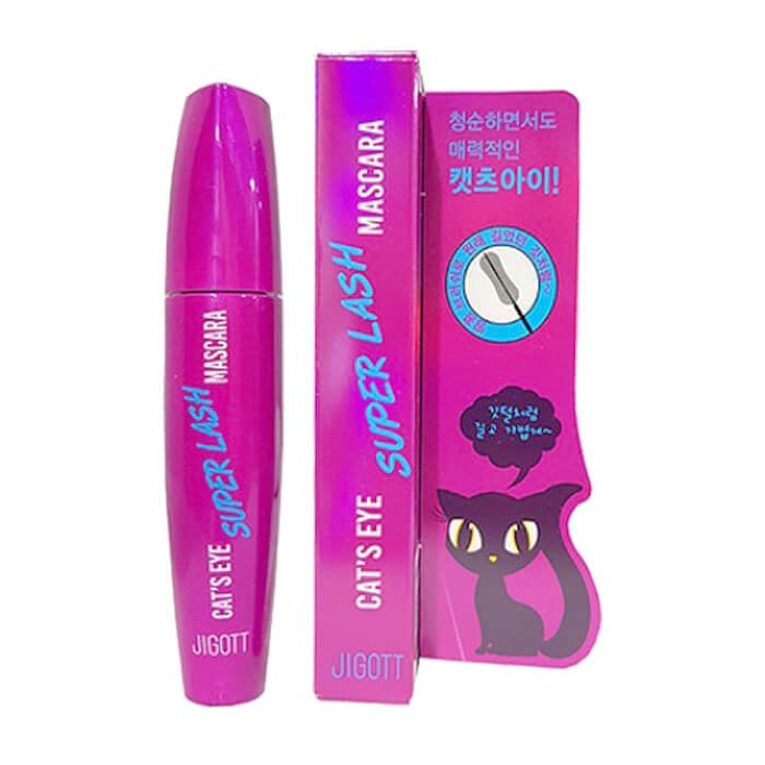 Удлиняющая тушь для ресниц Jigott Cat's Eye Super Lash Mascara