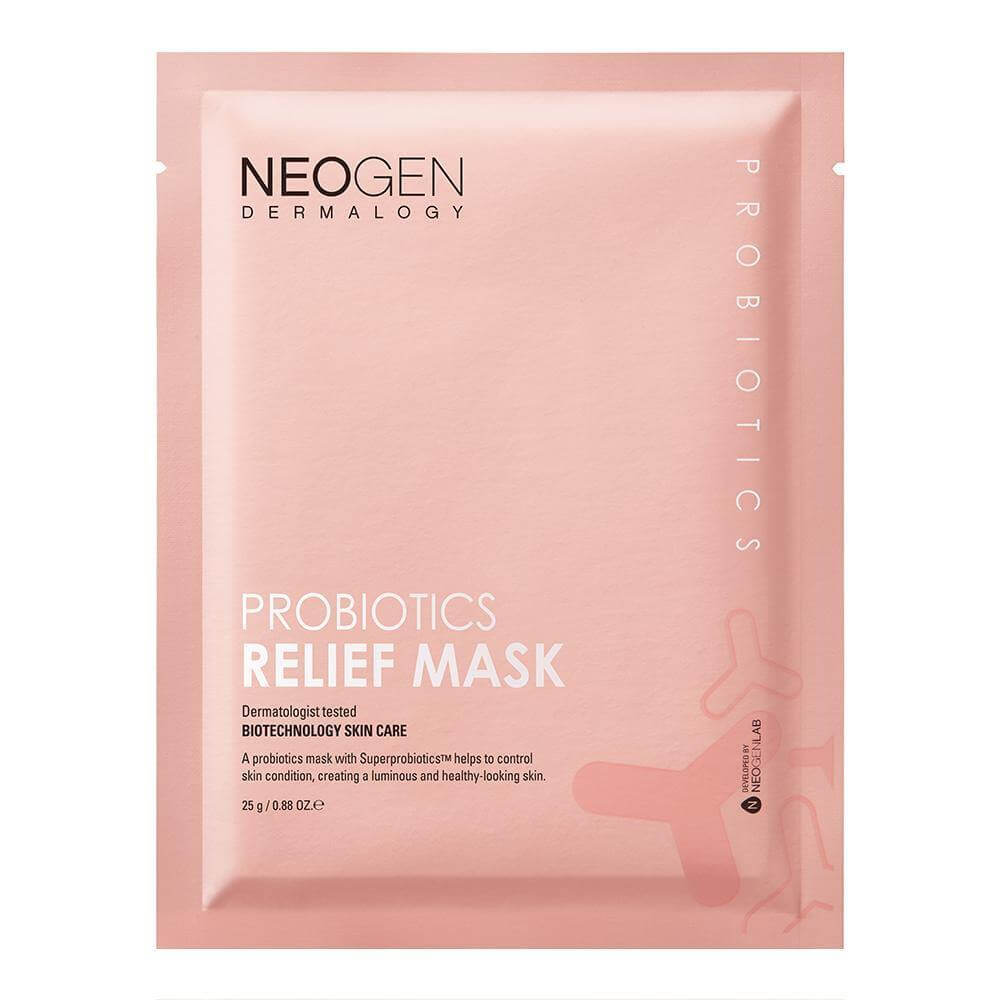 Маска с пробиотиками и пептидами Neogen Dermalogy Probiotics Relief Mask