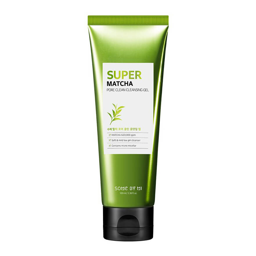 Очищающий гель для сужения пор с экстрактом матча Some By Mi Super Matcha Pore Clean Cleansing Gel