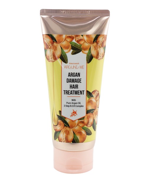 Маска для поврежденных волос с аргановым маслом Welcos Around Me Argan Damage Hair Treatment