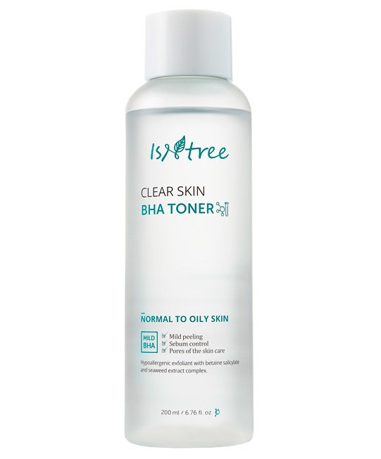 Тонер против расширенных пор и черных точек BHA-кислотой IsNtrее Clear Skin BHA Toner