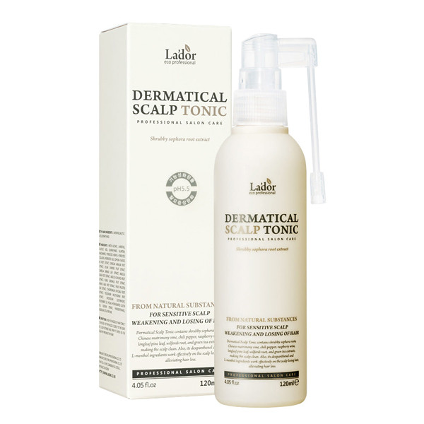 Тоник для волос и кожи головы против выпадения Lador Dermatical Scalp Tonic