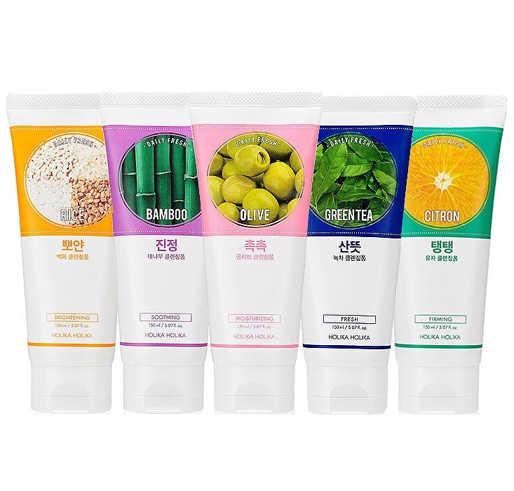Пенка для умывания Holika Holika Daily Fresh Cleansing Foam