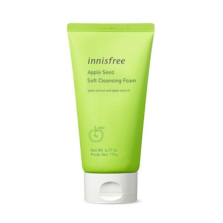Мягкая пенка с экстрактом семян яблока Innisfree Apple Seed Soft Cleansing Foam