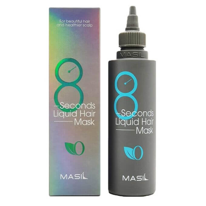 Маска быстрого действия для создания объема и восстановления волос Masil Seconds Liquid Hair Mask 