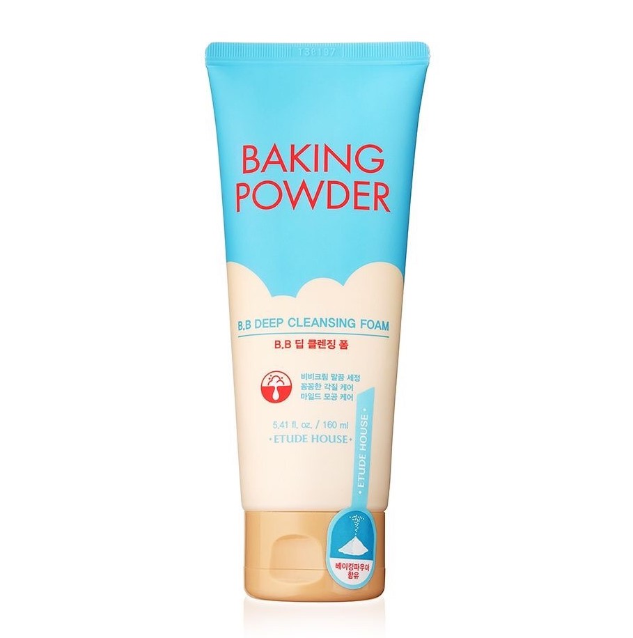 Очищающая пенка для снятия макияжа Etude House Baking Powder BB Deep Cleansing Foam