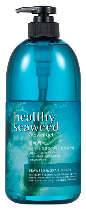 Гель для душа с экстрактами морских водорослей Welcos Body Phren Shower Gel Healthy Seaweed 