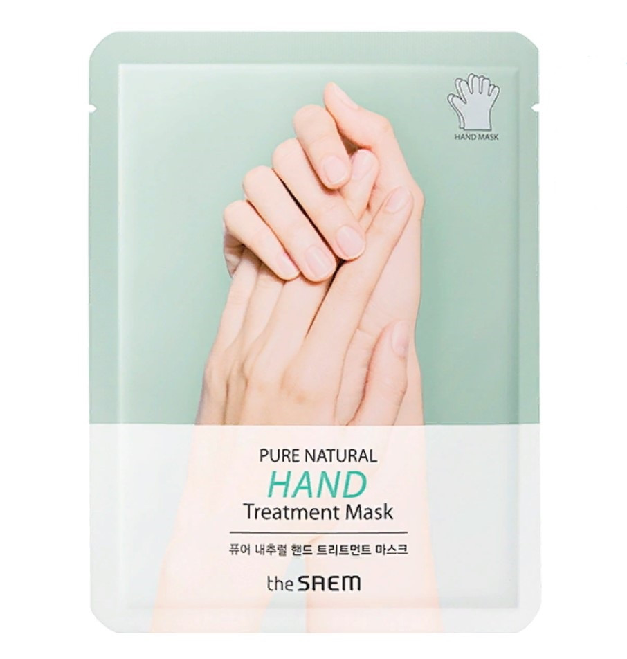 Маска-перчатки для рук с парафином и маслами The Saem Pure Natural Hand Treatment Mask