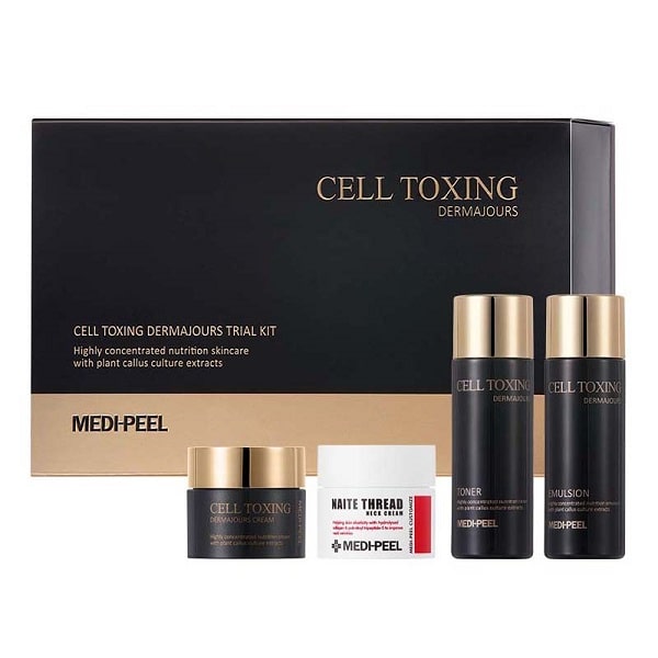 Набор миниатюр с лифтинг эффектом Medi-Peel Cell Toxing Dermajours Trial Kit 