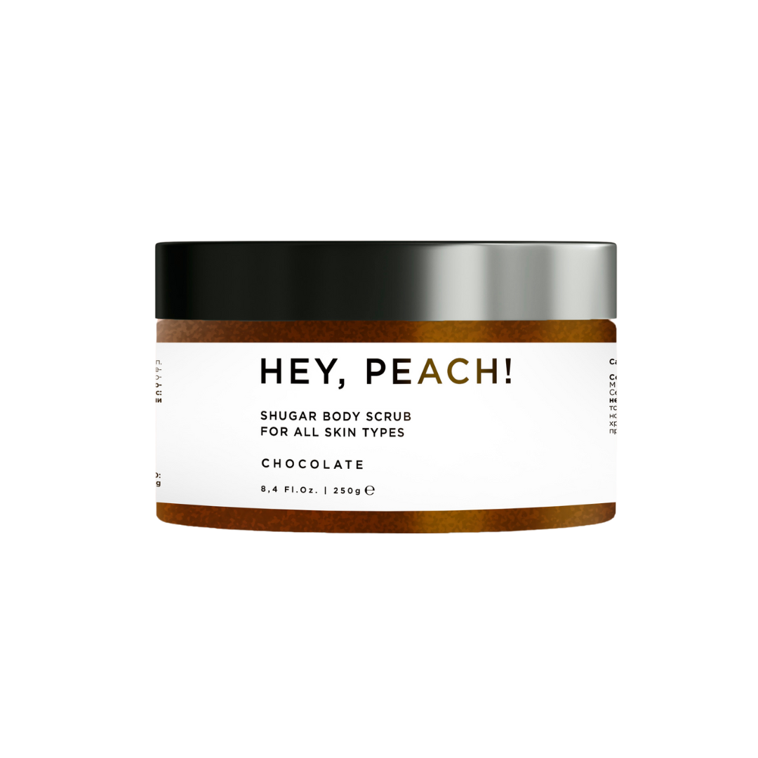 Скраб для тела "Шоколад" Hey, Peach! Sugar Body Scrub Chocolate