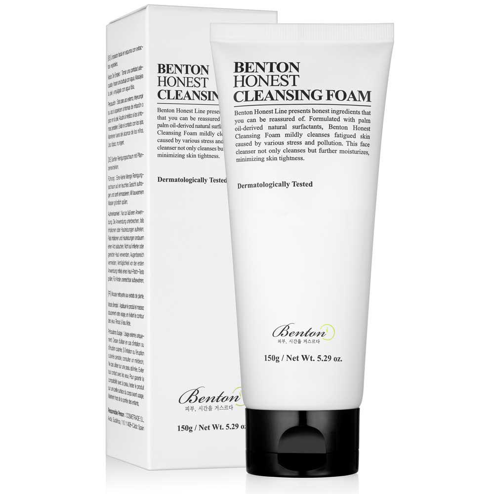 Мягкая очищающая пенка для чувствительной кожи Benton Honest Cleansing Foam