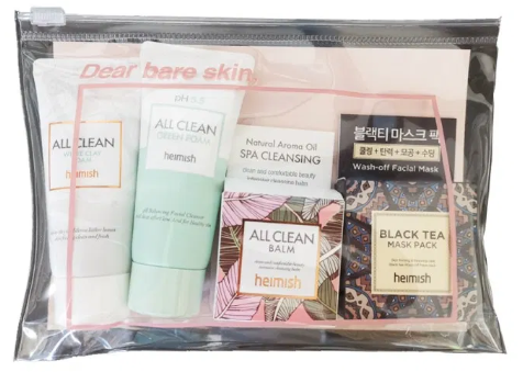 Набор средств для ухода за кожей Heimish Dear Bare Skin