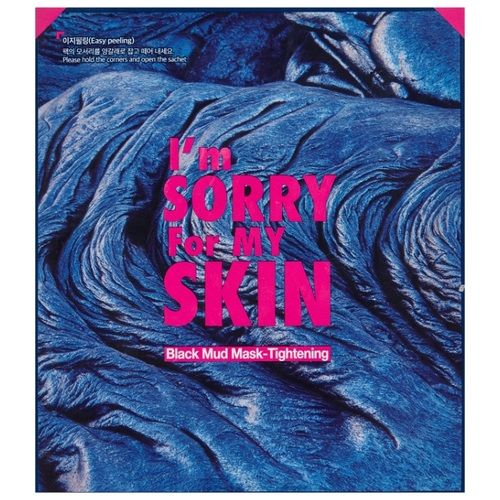 Маска для сужения пор с черной глиной I'm Sorry for My Skin skin Black Mud Mask – Tightening