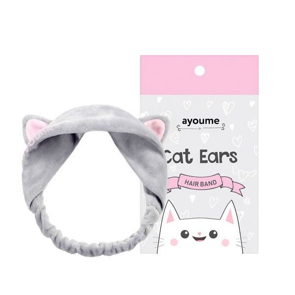 Повязка для волос для косметических процедур Ayoume Hair Band "Cat Ears"