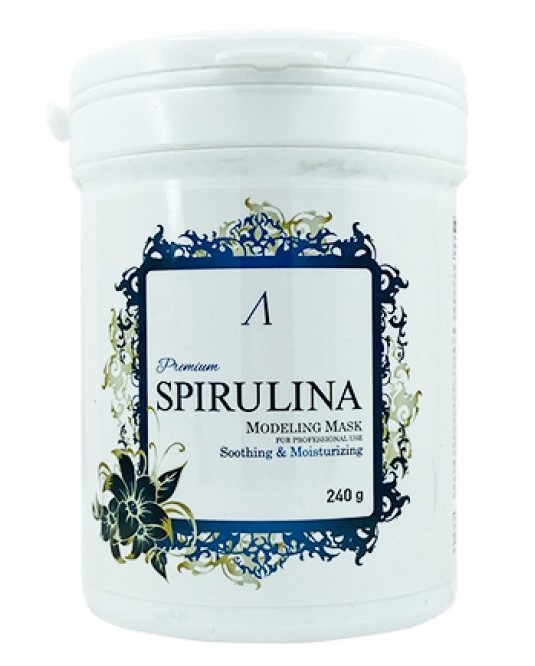 Маска альгинатная увлажняющая и успокаивающая Anskin Spirulina Modeling Mask