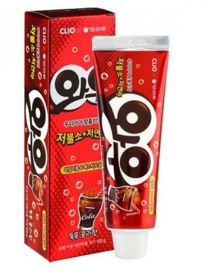 Зубная паста со вкусом колы Clio Wow Kola Toothpaste