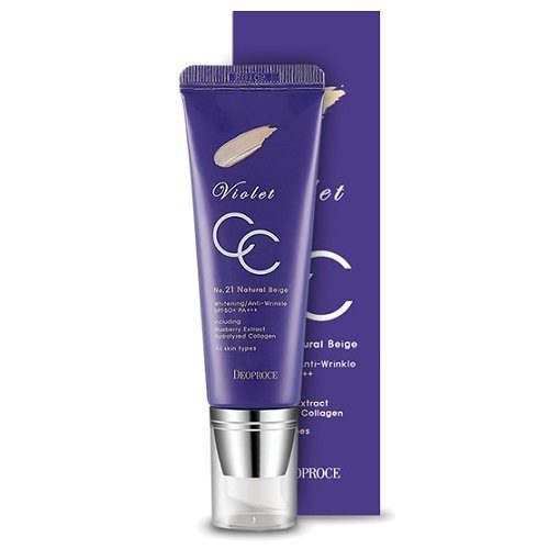 Универсальный СС-крем Deoproce Violet CC Cream